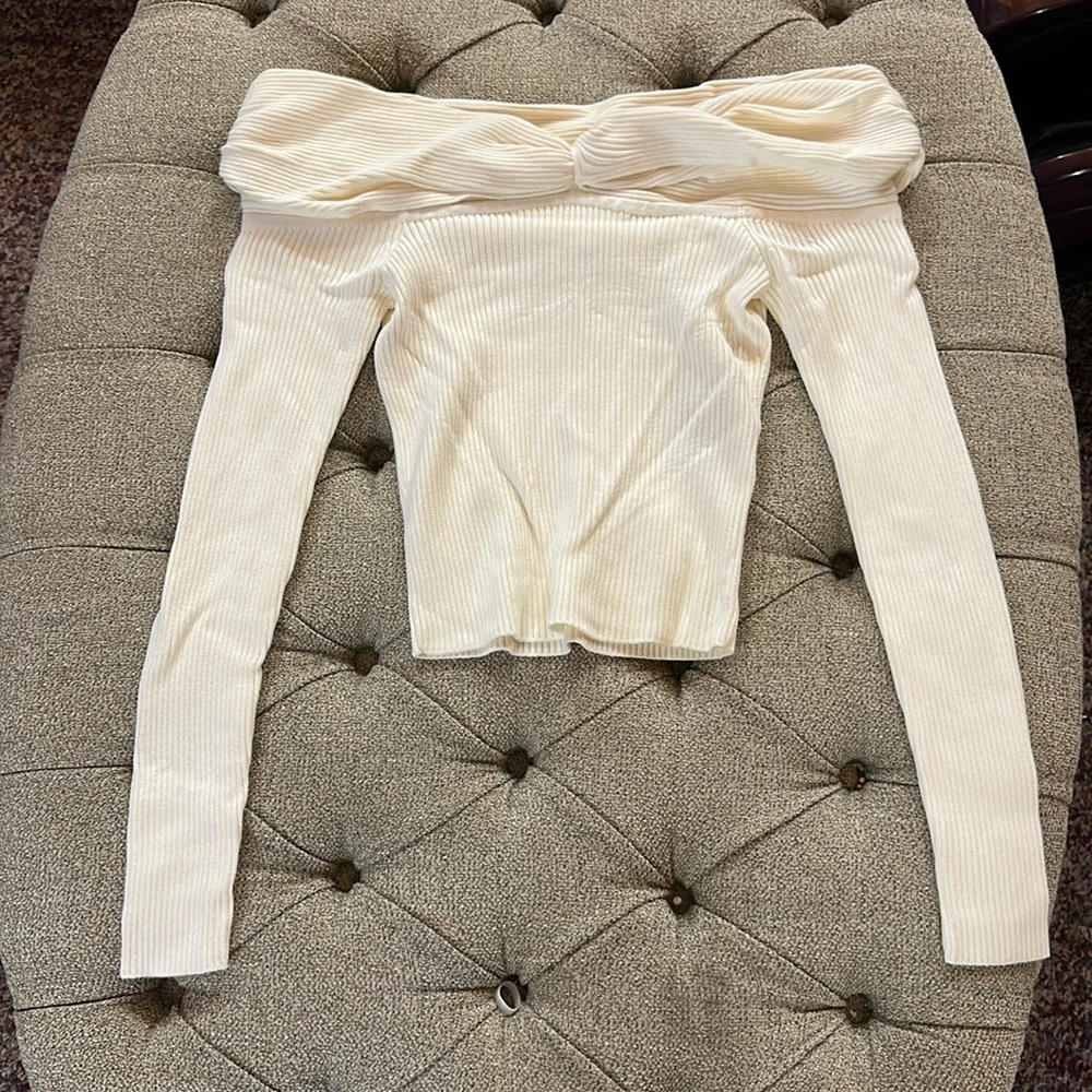 Long Sleeve Off Shoulder top